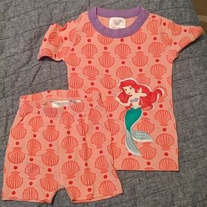 Hanna Andersson Little Mermaid Ariel pajamas